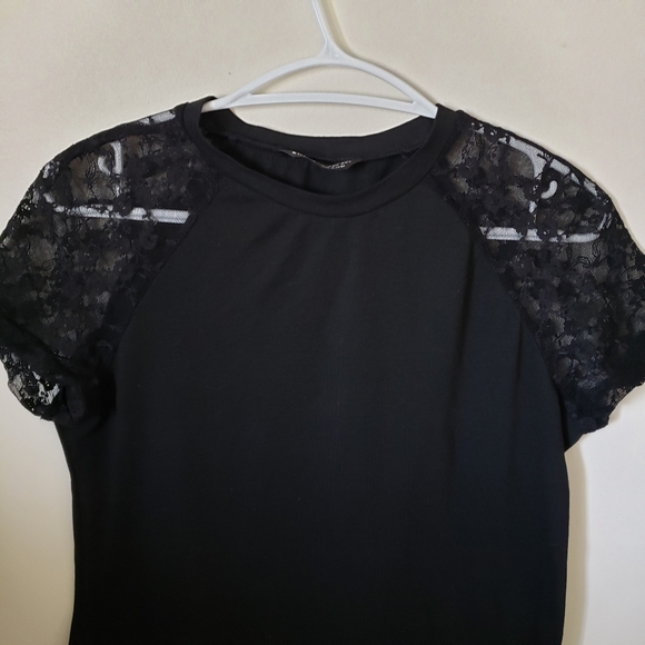 Shein Black T Large Lace - Picture 3 of 7